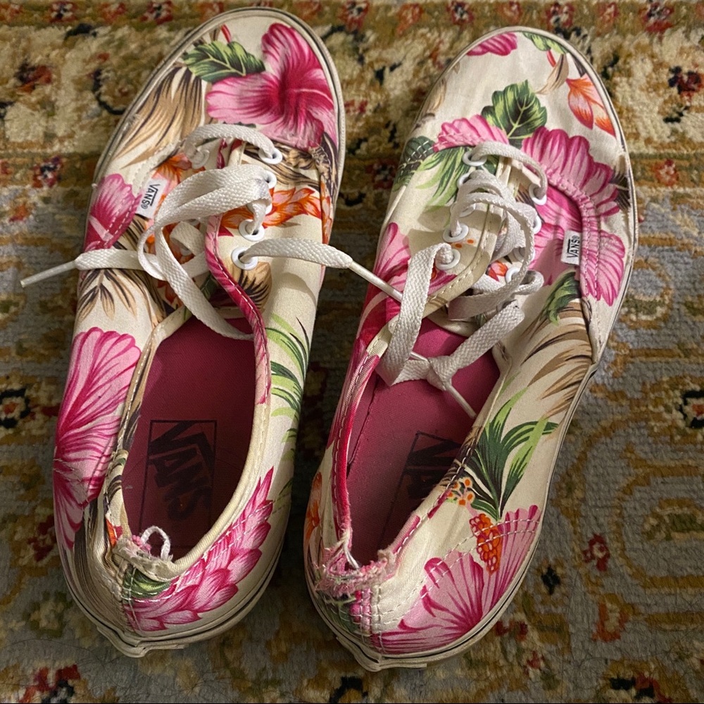 Floral Vans